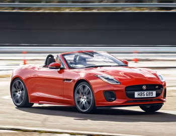 Jaguar F-Type "Chequered Flag" Convertible [UK-spec] '2018–20
