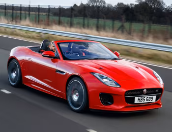 Jaguar F-Type "Chequered Flag" Convertible [UK-spec] '2018–20