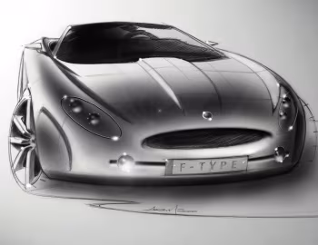 Boceto Jaguar F-Type Concept '01.2000
