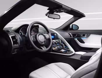 Interior Jaguar F-Type S Convertible [Worldwide] '2013–17