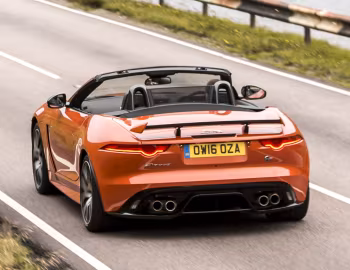 Jaguar F-Type SVR Convertible [UK-spec] '2016–17