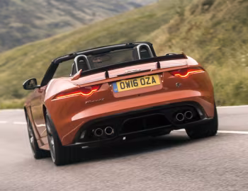 Jaguar F-Type SVR Convertible [UK-spec] '2016–17