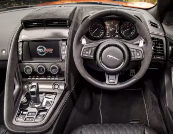 Panel frontal Jaguar F-Type SVR Convertible [UK-spec] '2016–17