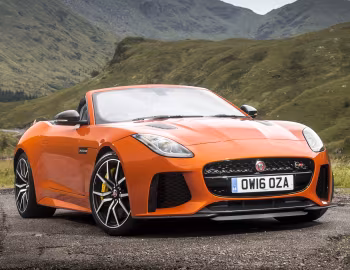 Jaguar F-Type SVR Convertible [UK-spec] '2016–17