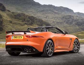 Jaguar F-Type SVR Convertible [UK-spec] '2016–17