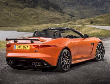 Jaguar F-Type SVR Convertible [UK-spec] '2016–17