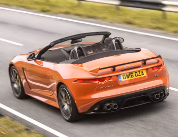 Jaguar F-Type SVR Convertible [UK-spec] '2016–17