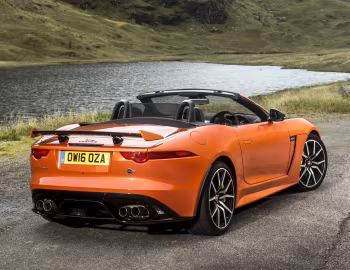 Jaguar F-Type SVR Convertible [UK-spec] '2016–17