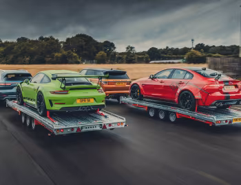 Jaguar XE SV Project 8, Porsche 911 GT3 RS, Porsche Cayenne, Range Rover Sport SVR
