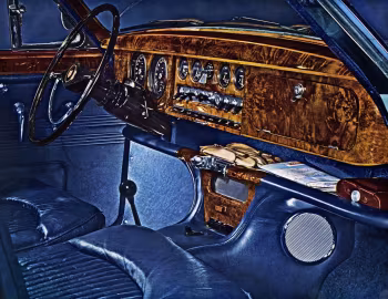 Panel frontal 1964–66 Jaguar Mark 2 3.8S [North America]
