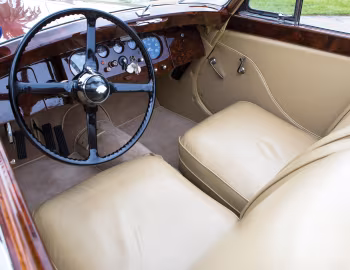 Interior Jaguar Mark V 3 ½ Litre Drophead Сoupe '01.1949–07.1951