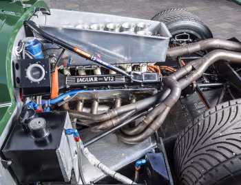 Bajo el capó Jaguar XJR-6 '1985