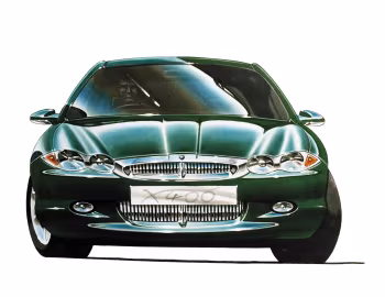 Скетч Jaguar X-Type