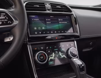 Interior 2020 Jaguar XE P300 R-Dynamic [North America] '2019–20