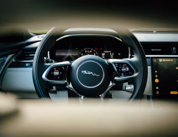 Interior 2021–24 Jaguar XF P300 AWD R-Dynamic [North America] (X260) '2021–24