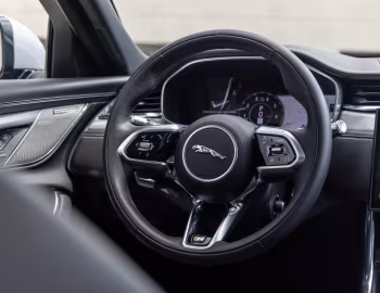 Interior 2021–24 Jaguar XF P300 AWD R-Dynamic [North America] (X260) '2021–24