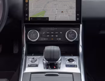 Interior 2021–24 Jaguar XF P300 AWD R-Dynamic [North America] (X260) '2021–24