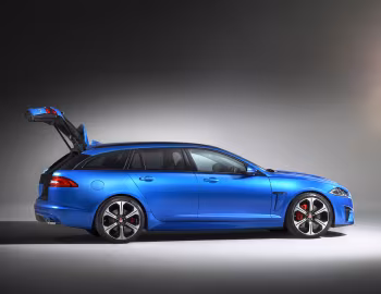 Jaguar XFR-S Sportbrake [UK-spec] '2014–17