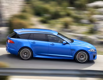 Jaguar XFR-S Sportbrake [UK-spec] '2014–17