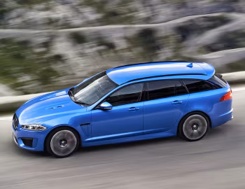 Jaguar XFR-S Sportbrake [UK-spec] '2014–17
