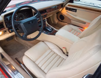 Interior 1992–93 Jaguar XJS Convertible [North America] '1991–93