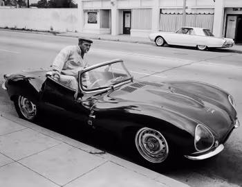 Jaguar XKSS, Steve McQueen