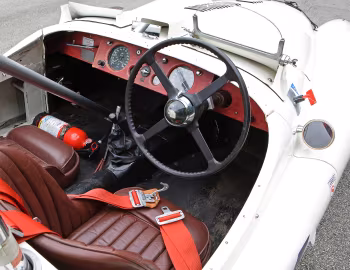 Interior Jaguar XK120 Competition Roadster (#660214) '1950
