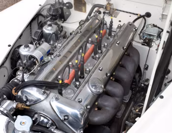 Bajo el capó Jaguar XK120 Roadster '1950–54