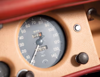 Tableau de bord Jaguar XK120 SE Roadster '1951–54