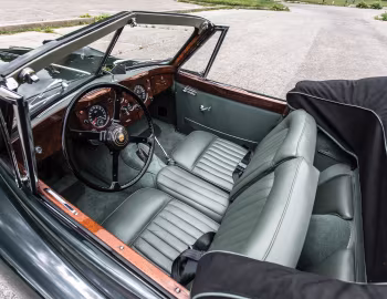 Interior 1955–57 Jaguar XK140 MC Drophead Coupe [North America] '1954–57