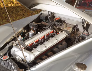 Sous la capuche Jaguar XK140 Drophead Coupe '1954–57