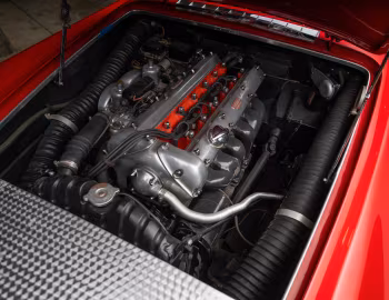 Bajo el capó Jaguar XK140 Ghia Coupé (#815404) '1956