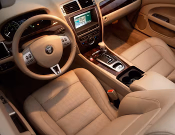 Interior 2008–09 Jaguar XKR Coupe [North America] '2007–09