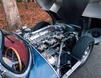 Sous la capuche Jaguar XKSS (XKSS707) '1957