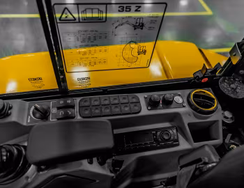 Intérieur JCB 35Z-1 '2021–pr.