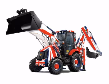 JCB 3CX Eco Sitemaster Union Jack Livery '2010