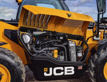 Sous la capuche JCB 540-140 HiViz Loadall '2019–pr.