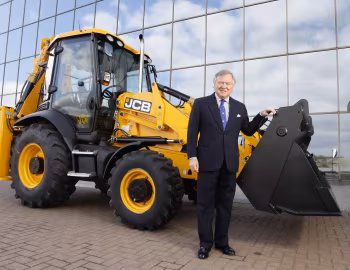 JCB 3CX eco, JCB World Headquarters, Anthony Paul Bamford