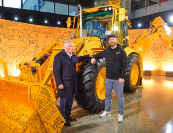 JCB World Headquarters, JCB 4CX "1 Millionth", Anthony Paul Bamford