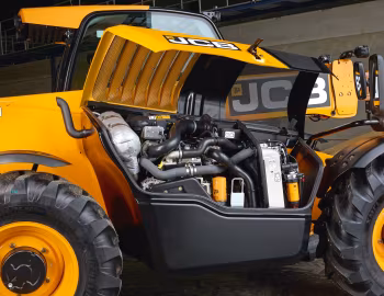 Sous la capuche JCB Loadall '10.1977–pr.