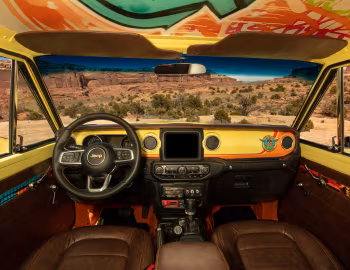 Painel frontal 1978 Jeep Cherokee 4xe Concept (SJ) '04.2023