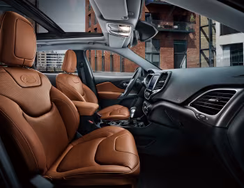 Interior Jeep Cherokee Overland [China] (KL) '2018–22