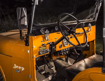 Painel frontal 1969–83 Jeep CJ-5