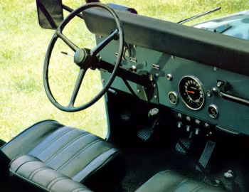 Painel frontal 1955–68 Jeep CJ-5