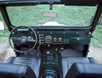Painel frontal Jeep CJ-5 [EU-spec] '1969–83