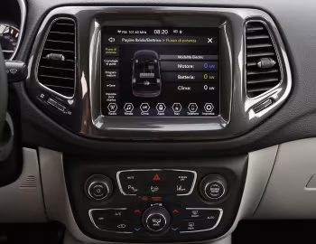 Interior Jeep Compass Limited 4xe [EU-spec] (MP) '2020–21