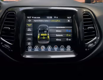 Interior Jeep Compass S 4xe [EU-spec] (MP) '2020–21