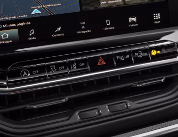 Interior 2022–pr. Jeep Compass S T270 [Latam] (MP) '2021–pr.