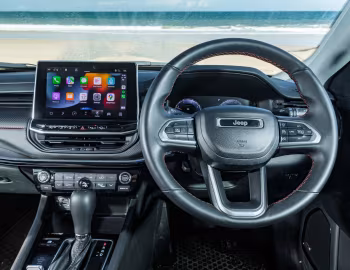 Painel frontal Jeep Compass Trailhawk [Australia] (MP) '2021–pr.