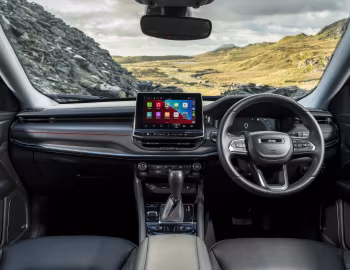 Painel frontal Jeep Compass Trailhawk 4xe [UK-spec] (MP) '2021–pr.